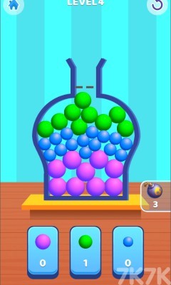 《小球装瓶》游戏截图3 《小球装瓶》游戏截图3