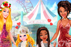 《漂亮时尚母女装扮》游戏截图1 《漂亮时尚母女装扮》游戏截图1