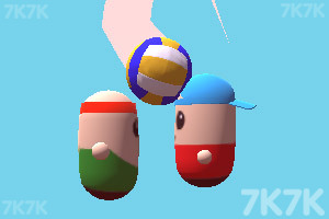 《拇指哥哥排球赛》游戏截图2 《拇指哥哥排球赛》游戏截图2