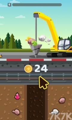 《地面挖掘机》游戏截图3 《地面挖掘机》游戏截图3