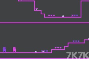 《紫粉小怪大冒险》游戏截图1