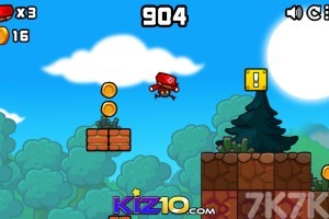 《红帽子闯关》游戏截图4 《红帽子闯关》游戏截图4