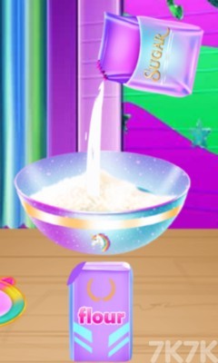 《制作独角兽蛋糕》游戏截图2 《制作独角兽蛋糕》游戏截图2