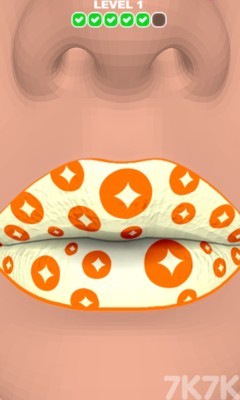 《美丽唇彩化妆》游戏截图3 《美丽唇彩化妆》游戏截图3