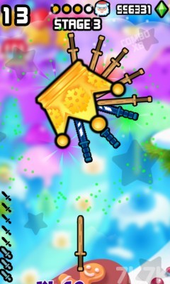 《见缝插刀圣诞无敌版》游戏截图3 《见缝插刀圣诞无敌版》游戏截图3