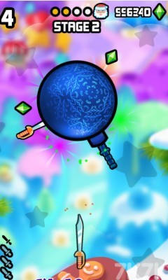 《见缝插刀圣诞无敌版》游戏截图4 《见缝插刀圣诞无敌版》游戏截图4