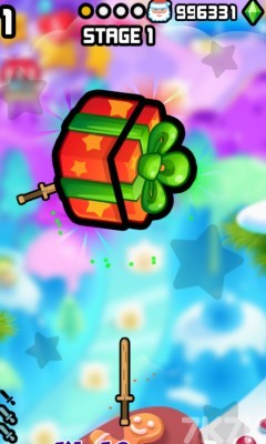 《见缝插刀圣诞无敌版》游戏截图2 《见缝插刀圣诞无敌版》游戏截图2