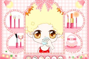 《化妆去海边玩》游戏截图4 《化妆去海边玩》游戏截图4