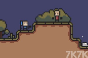 《蓝色小人冒险》游戏截图2 《蓝色小人冒险》游戏截图2