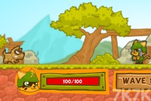 《猫猫守卫军H5》游戏截图1 《猫猫守卫军H5》游戏截图1