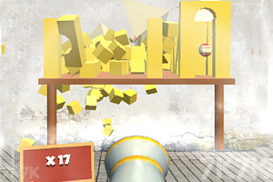 《炮轰方块2》游戏截图1 《炮轰方块2》游戏截图1