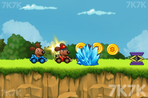 《动物卡丁车赛》游戏截图1 《动物卡丁车赛》游戏截图1