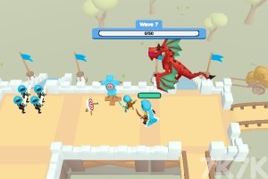 《弓箭手城堡防御》游戏截图1 《弓箭手城堡防御》游戏截图1