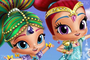 《闪闪发光的女孩》游戏截图2 《闪闪发光的女孩》游戏截图2