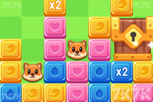 《宠物方砖消消乐》游戏截图1 《宠物方砖消消乐》游戏截图1
