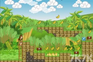 《小猴父子历险记H5无敌版》游戏截图2