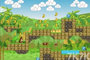 《小猴父子历险记H5无敌版》游戏截图4