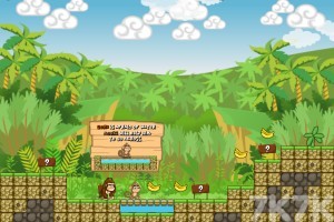 《小猴父子历险记H5无敌版》游戏截图1