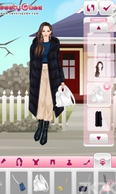 《长款羽绒服》游戏截图3 《长款羽绒服》游戏截图3
