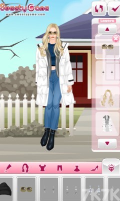 《长款羽绒服》游戏截图2 《长款羽绒服》游戏截图2