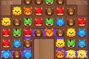 《呆萌动物对对碰》游戏截图2 《呆萌动物对对碰》游戏截图2