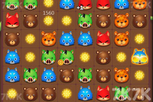 《呆萌动物对对碰》游戏截图1 《呆萌动物对对碰》游戏截图1