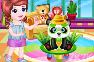 《照顾宠物熊猫》游戏截图1 《照顾宠物熊猫》游戏截图1