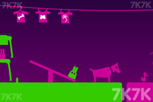 《长耳朵小绿怪H5版》游戏截图3