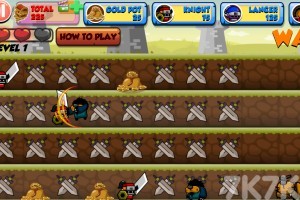 《骑士大战鼹鼠》游戏截图1