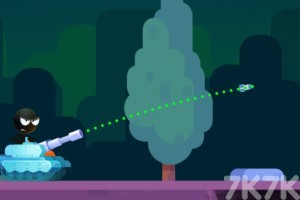 《火柴人坦克大战修改版》游戏截图1 《火柴人坦克大战修改版》游戏截图1