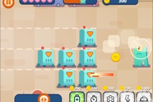 《机器人对战外星人》游戏截图2 《机器人对战外星人》游戏截图2