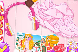 《女生的时尚运动鞋》游戏截图3 《女生的时尚运动鞋》游戏截图3