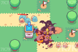 《黏液怪物塔防战》游戏截图2 《黏液怪物塔防战》游戏截图2