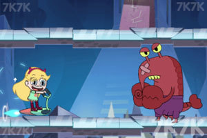 《星蝶公主大狂奔》游戏截图1 《星蝶公主大狂奔》游戏截图1