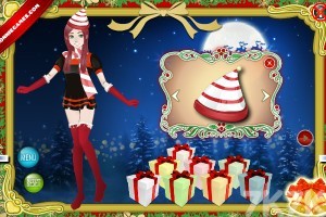 《圣诞七国美女H5》游戏截图1 《圣诞七国美女H5》游戏截图1