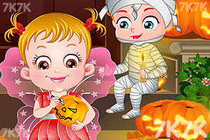 《可爱宝贝万圣节派对》游戏截图2 《可爱宝贝万圣节派对》游戏截图2
