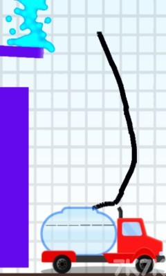《小车接水》游戏截图2 《小车接水》游戏截图2