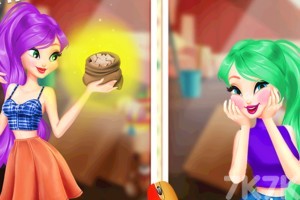 《双胞胎阁楼换装》游戏截图3 《双胞胎阁楼换装》游戏截图3