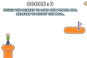 《火柴人高尔夫》游戏截图2