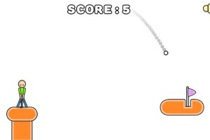 《火柴人高尔夫》游戏截图3