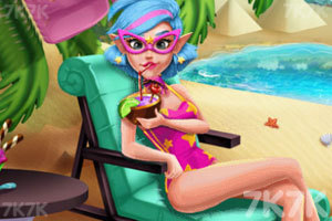 《女孩游泳池游泳》游戏截图3 《女孩游泳池游泳》游戏截图3