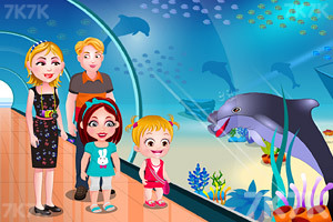 《可爱宝贝逛海洋馆》游戏截图4 《可爱宝贝逛海洋馆》游戏截图4