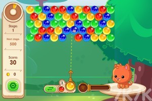 《可爱泡泡龙消除》游戏截图2 《可爱泡泡龙消除》游戏截图2