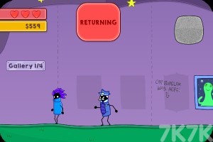 《夜盗博物馆H5》游戏截图4 《夜盗博物馆H5》游戏截图4