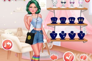 《女孩的七彩装扮》游戏截图2 《女孩的七彩装扮》游戏截图2