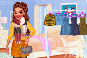 《冬季毛衣设计比拼》游戏截图2 《冬季毛衣设计比拼》游戏截图2