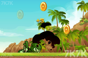 《绿衣忍者跑酷》游戏截图3 《绿衣忍者跑酷》游戏截图3