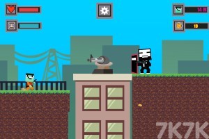 《屋顶枪战》游戏截图3