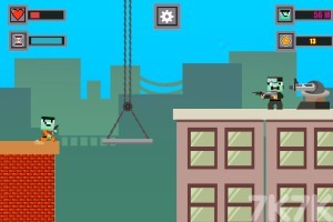 《屋顶枪战》游戏截图2