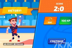 《排球挑战赛》游戏截图2 《排球挑战赛》游戏截图2